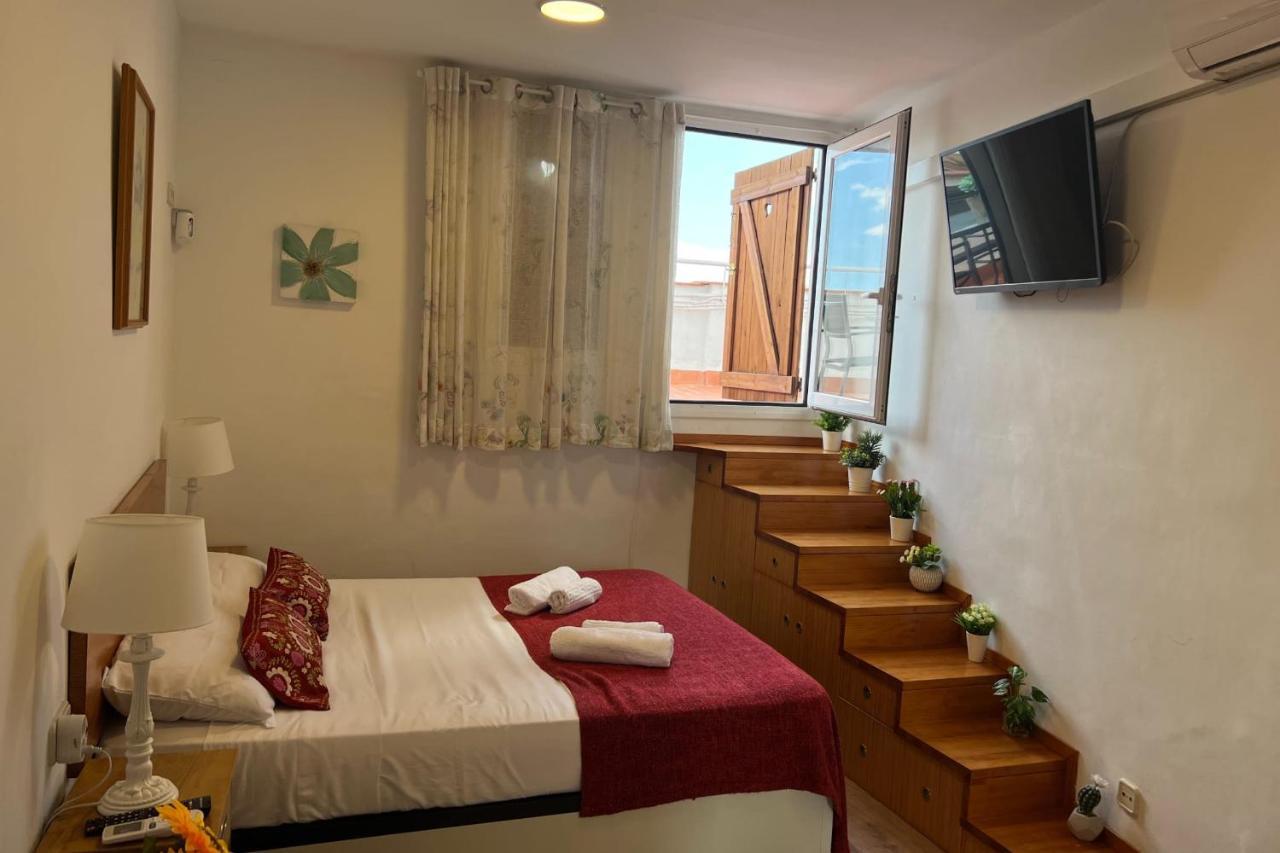 ברצלונה Cozy Studio With Amazing Terrace Near Plaza Espana מראה חיצוני תמונה