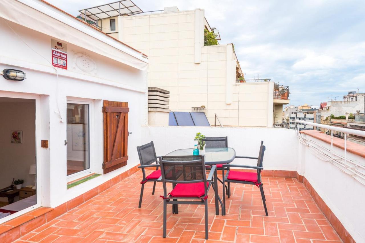 ברצלונה Cozy Studio With Amazing Terrace Near Plaza Espana מראה חיצוני תמונה